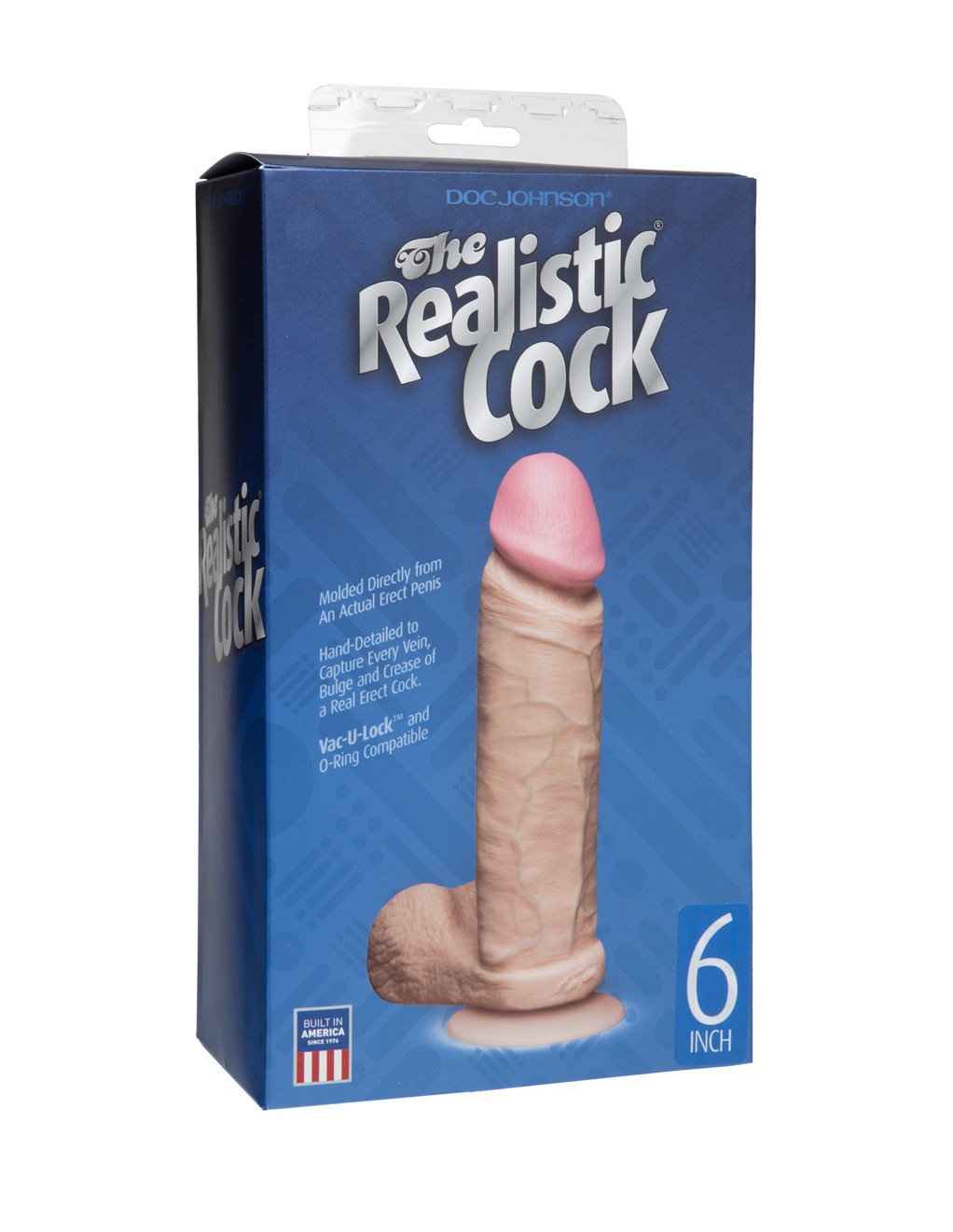 Doc Johnson Realistic 6 inch Cock White