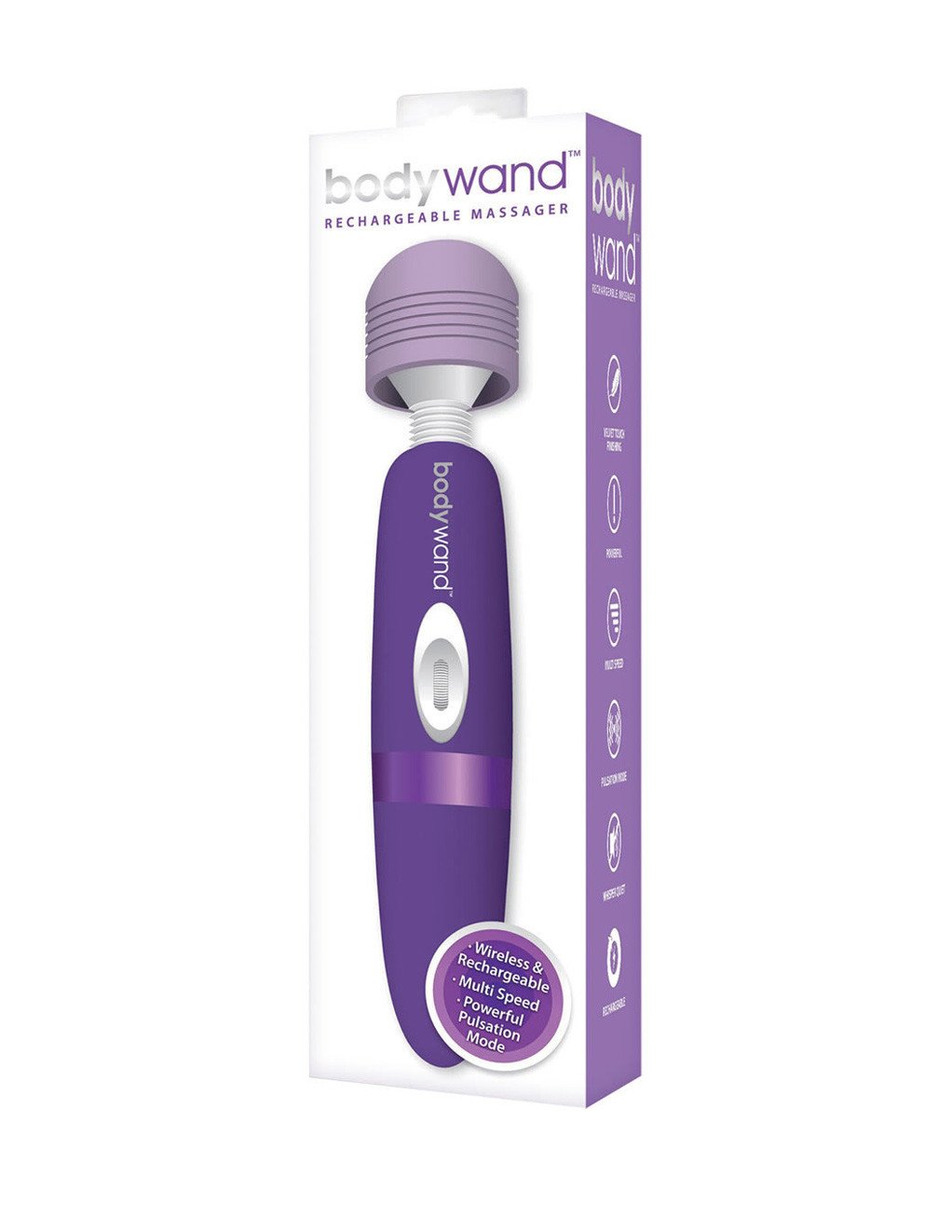 Bodywand Rechargeable Massager Lavendar Package