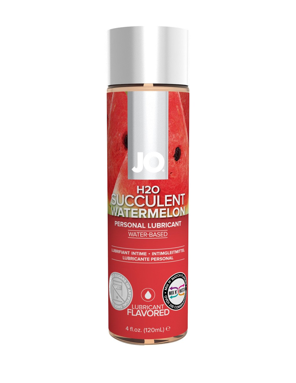 Jo H2O Flavord Lubricant Succulent Watermelon 4oz