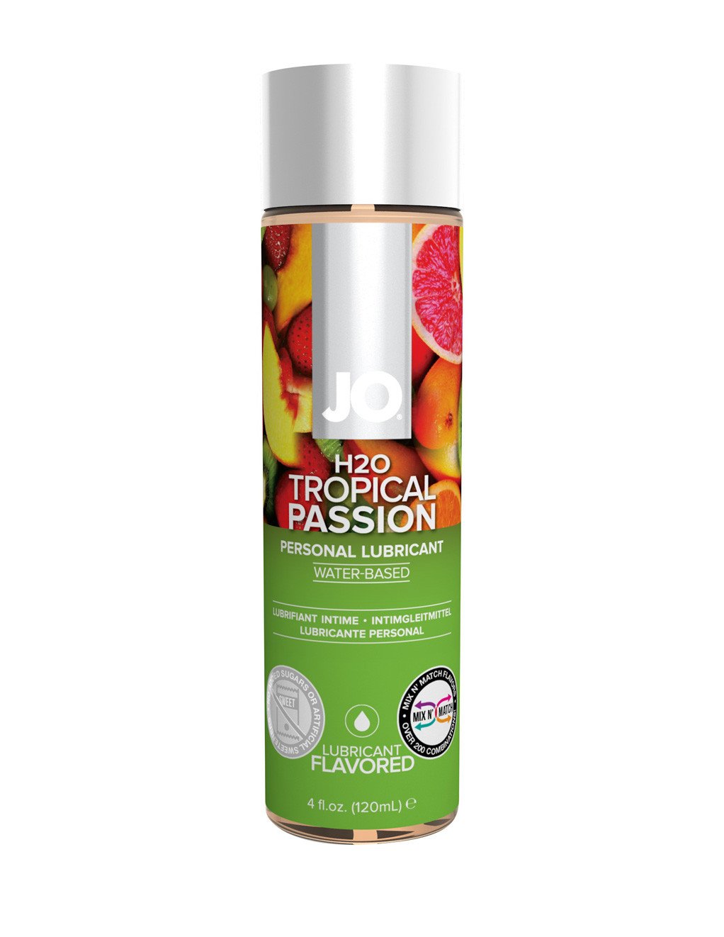 Jo H2O Flavored Lubricant Tropical Passion 4oz