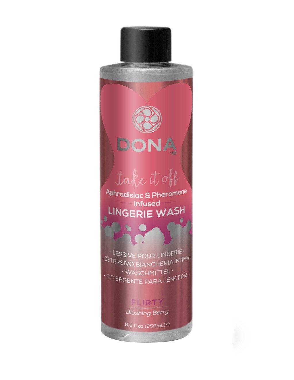 Dona by Jo Aphrodisiac & Pheromone Infused Lingerie Wash Flirty Blusing Berry 7.5oz