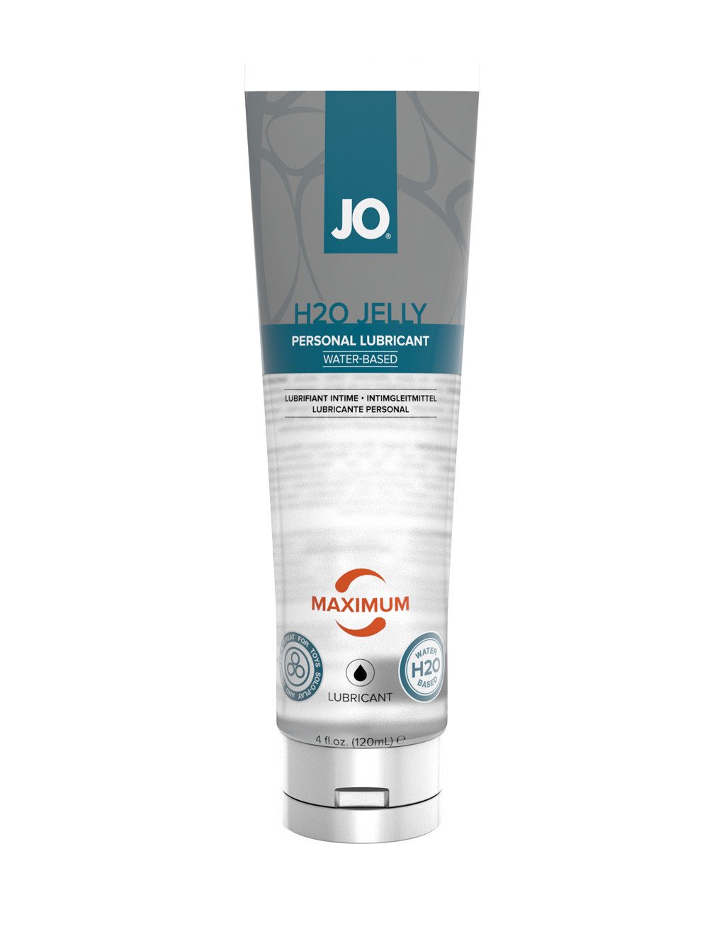 Jo H2O Water-based Jelly Lubricant 4oz