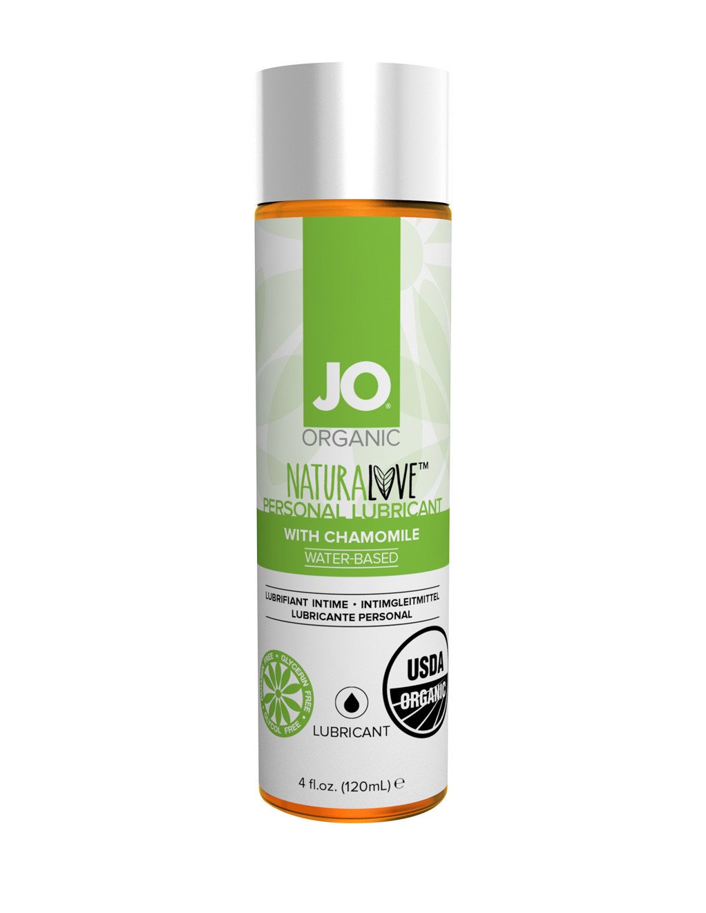 Jo USDA Organic Original Lubricant 4oz - Personal Care - Lubricant