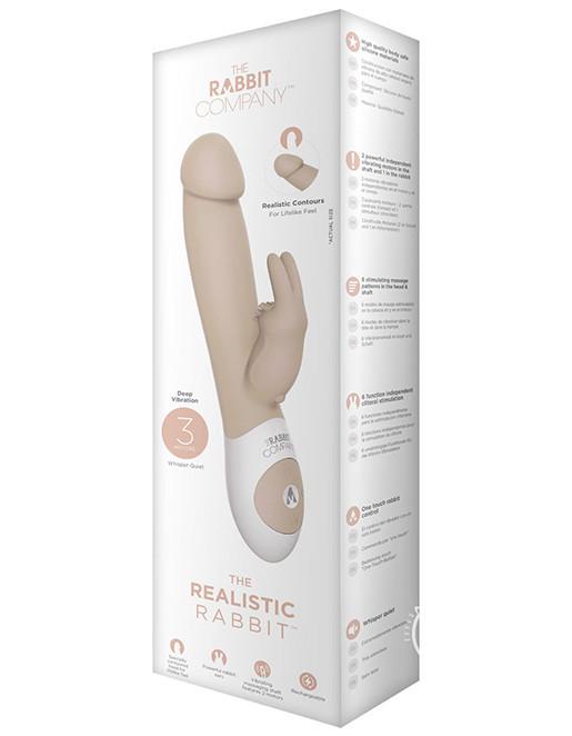 The Rabbit Company Realistic Vibrator Vanilla Package
