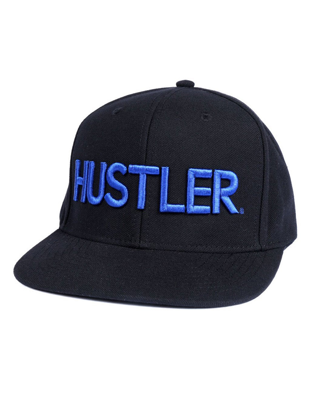 Hustler Men's Classic Logo Snapback Blue-