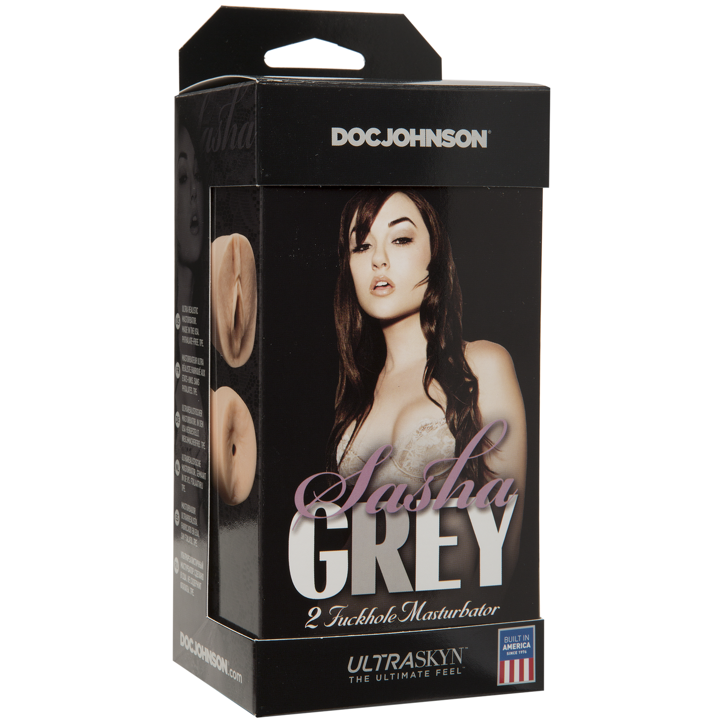 Sasha Grey by Doc Johnson UltraSkyn Two Fuckhole Masturbator