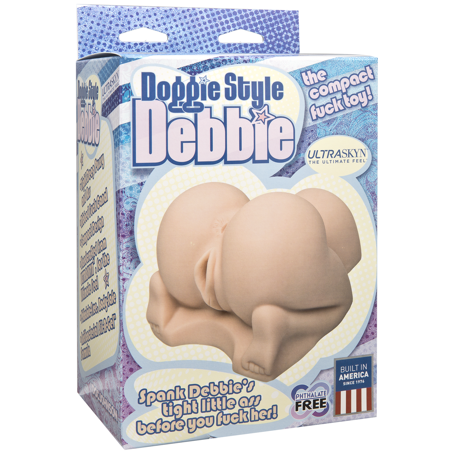 Doc Johnson Doggie Style Debbie UltraSkyn Masturbator White
