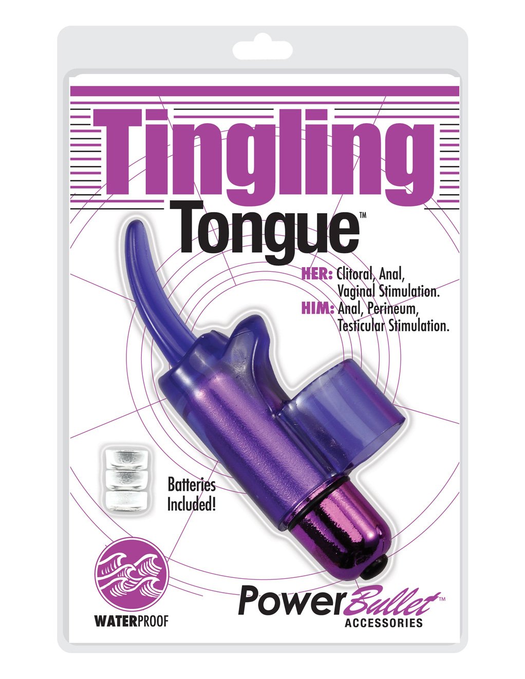 PowerBullet by BMS Factory Tingling Tongue Massager