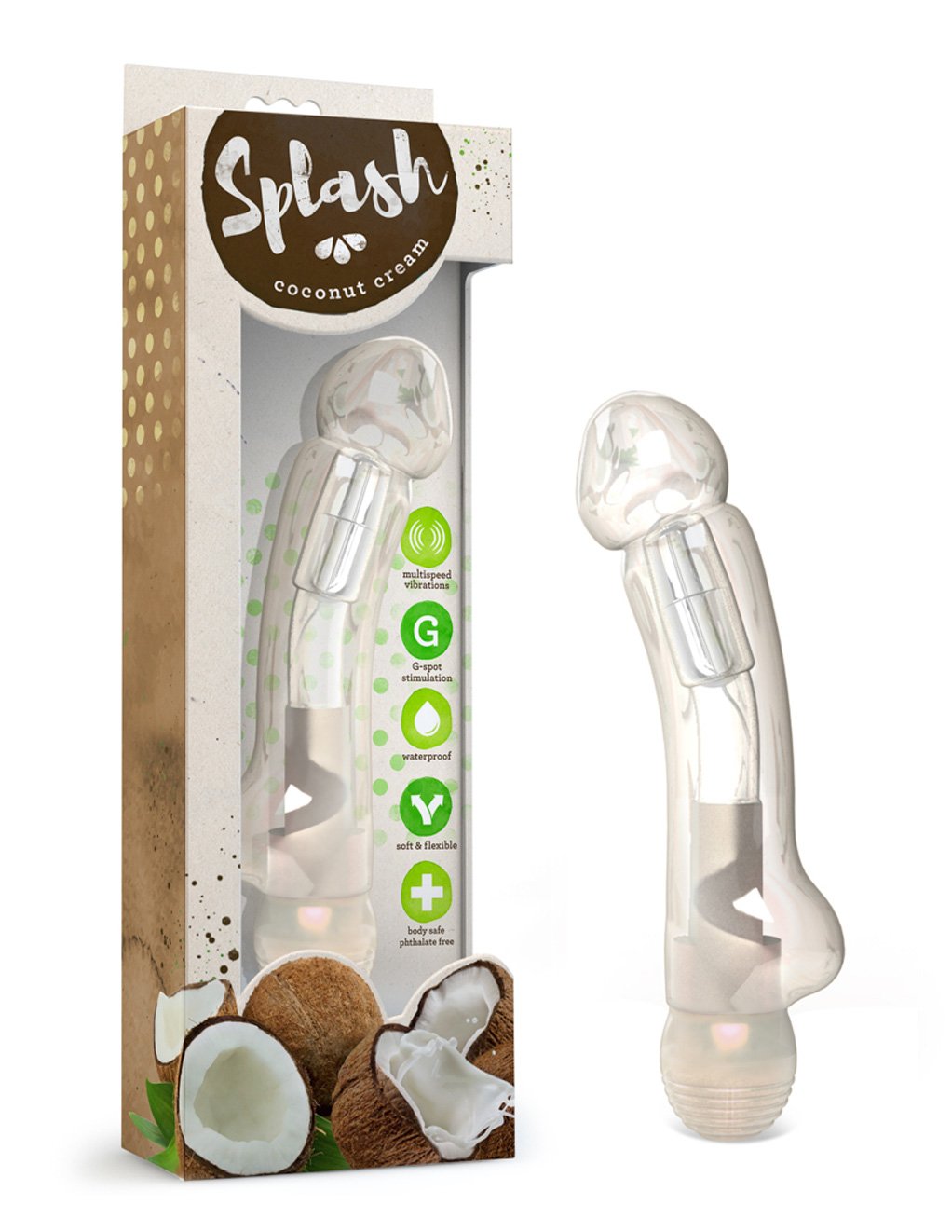 Splash by Blush Novelties Coconut Cream Vibe