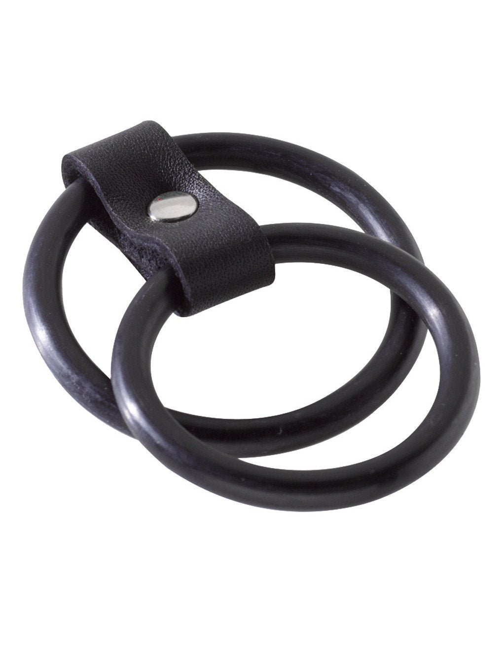 Spartacus Dual Rubber Cockring Black