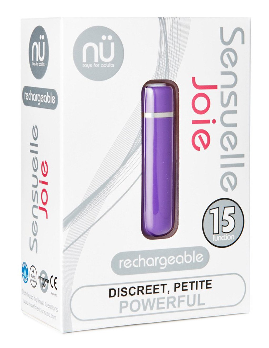 Sensuelle Joie 15 Function Bullet Purple - Novelties - Bullet