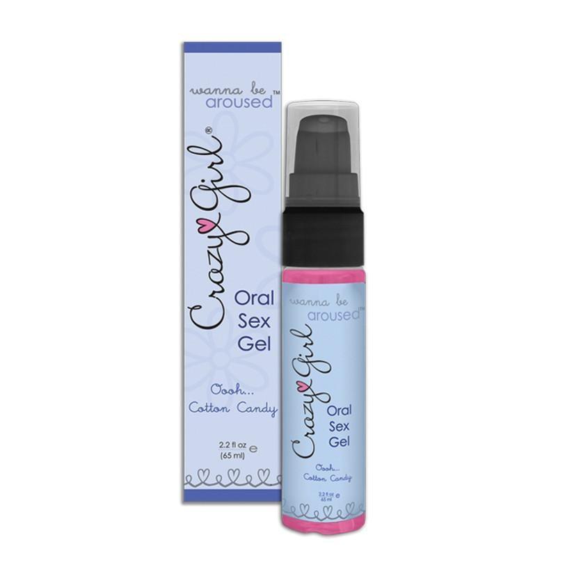 Wanna Be Aroused Cotton Candy Oral Sex Gel by Crazy Girl
