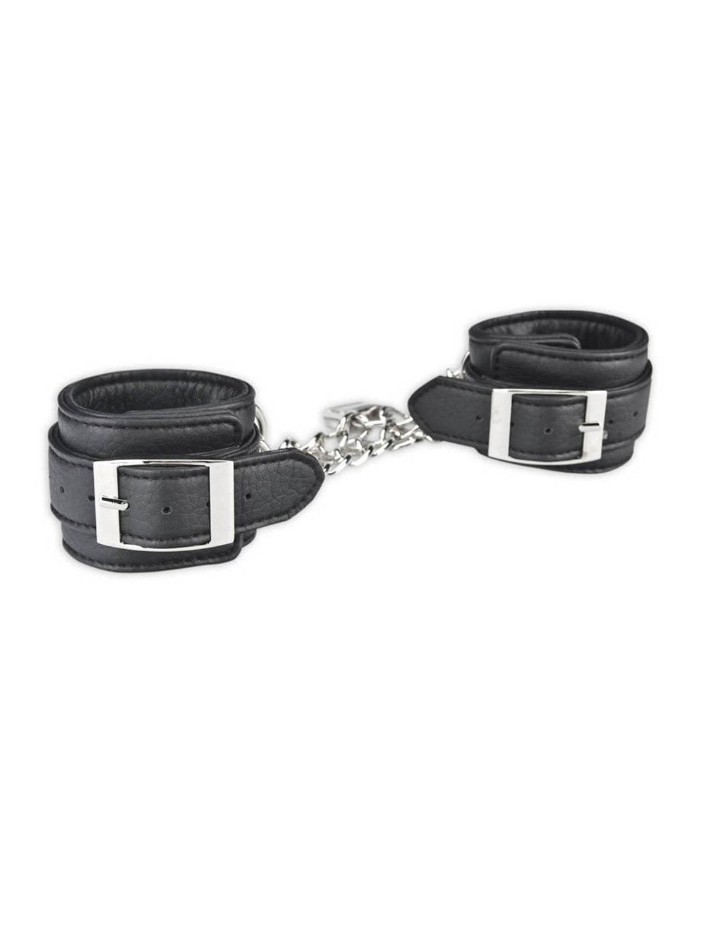 Hustler Fetish Unisex Leatherette Cuffs - Fetish BDSM - Restraints