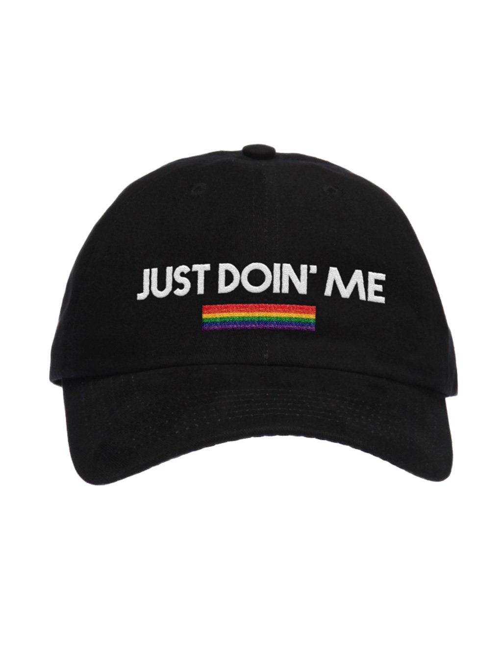 Hustler Just Doin Me Pride Hat Black