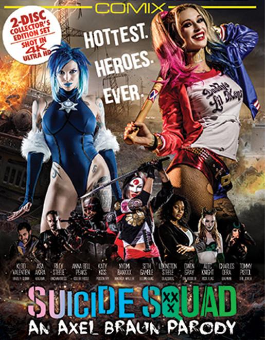 Wicked Comix Suicide Squad XXX An Axel Braun Parody (Double Disc) - Adult DVD - Mainstream