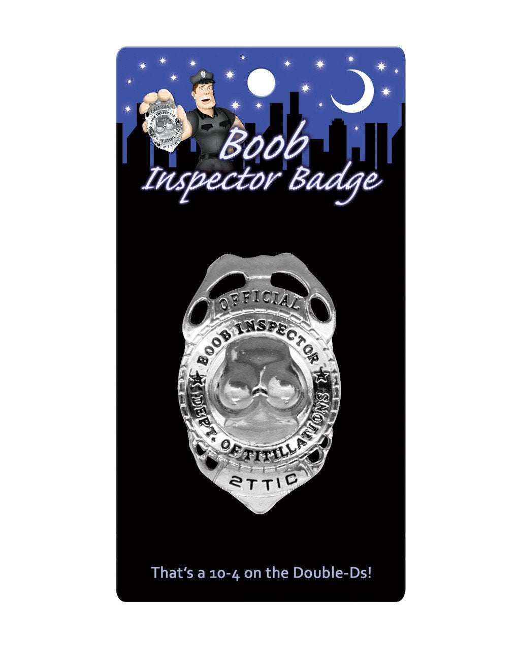 Boob Inspector Badge - Party - Party Stuff