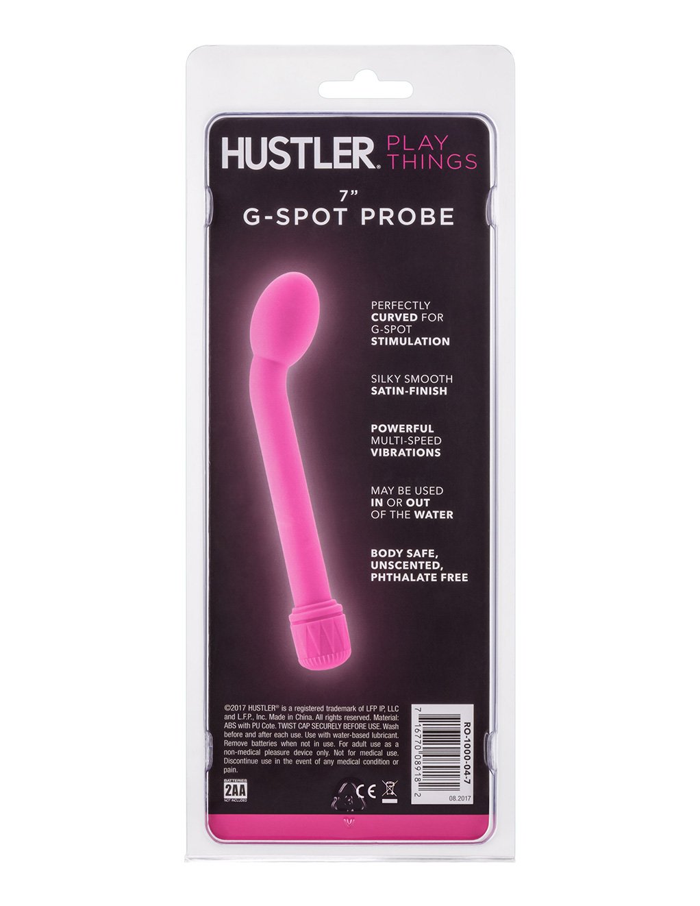Hustler Playthings G-Spot Probe Vibrator - Novelties - G Spot