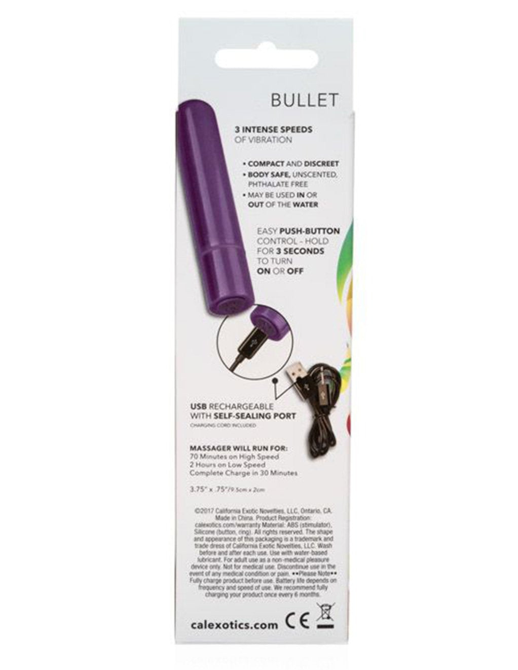 Cal Exotics Tiny Teasers Bullet - Novelties - Bullet