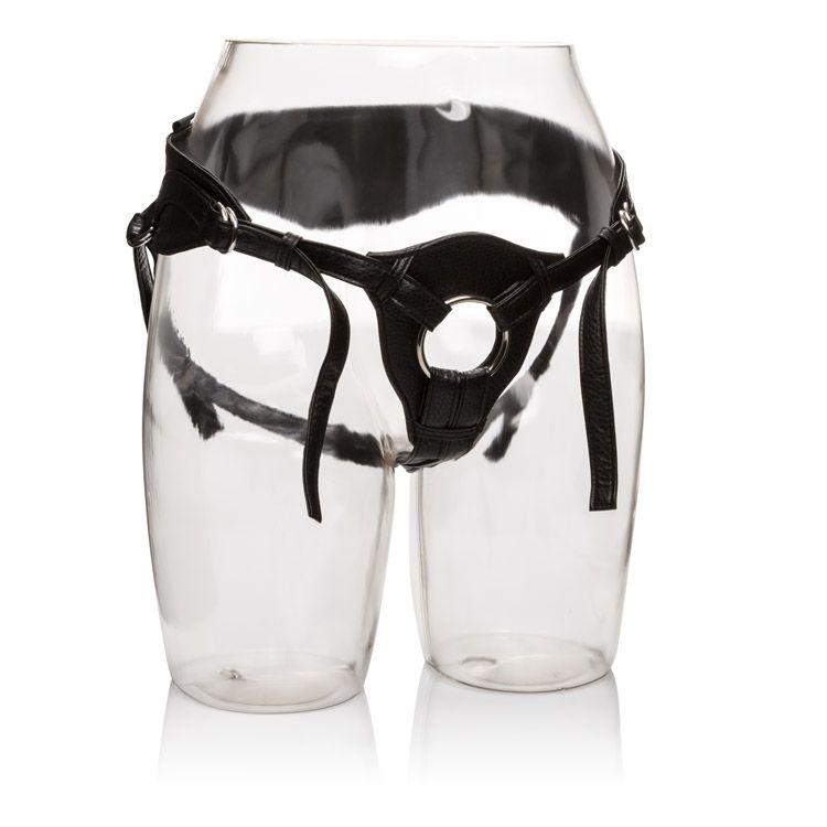 Cal Exotics Her Royal Harness The Queen Black - Novelties - Harness