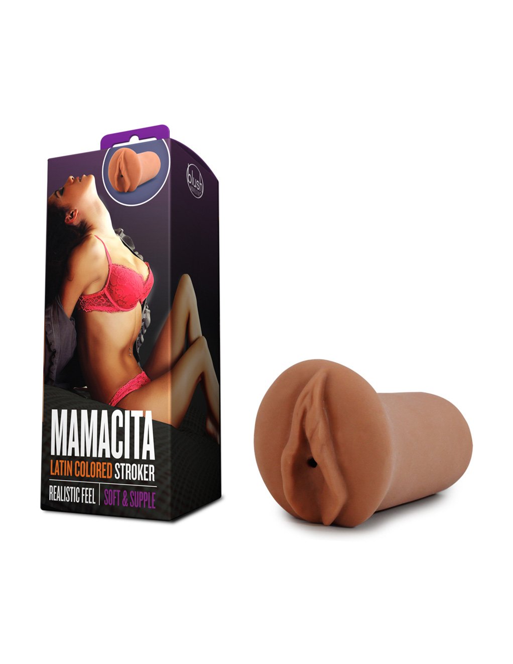 X5 Men by Blush Novelties Mamacita Latin Colored Stroker with Packaging