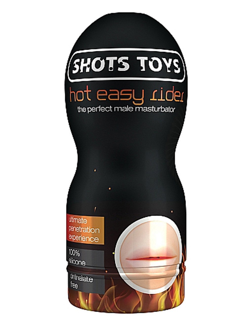 Shots America Hot Easy Rider Mouth Masturbator Light Skin