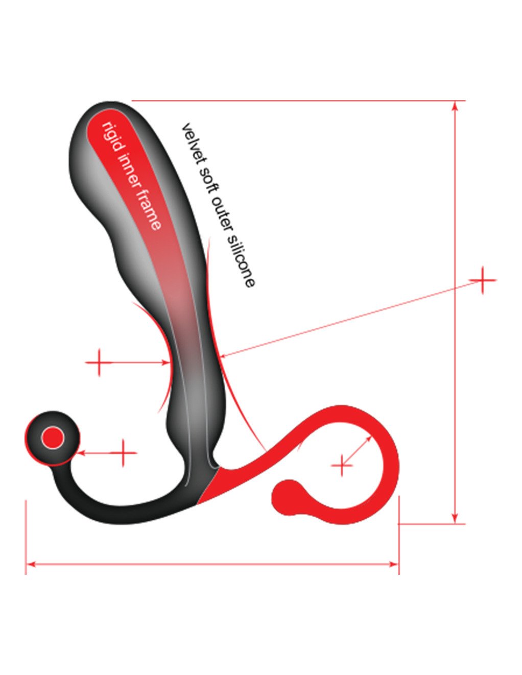 Aneros Helix Syn Prostate Probe Cut Away Inside