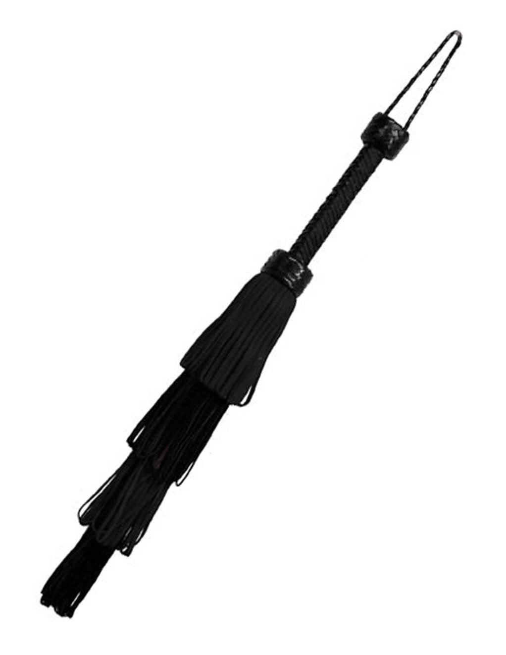 Kookie International Suede Multi Loop Flogger - Fetish BDSM - Whip/Paddle
