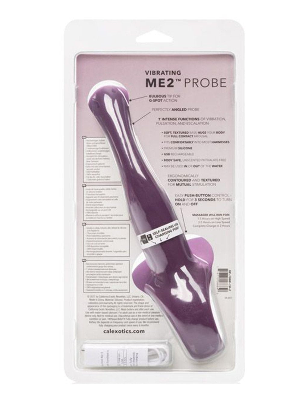 Cal Exotics ME2 Vibrating Probe - Novelties - Harness