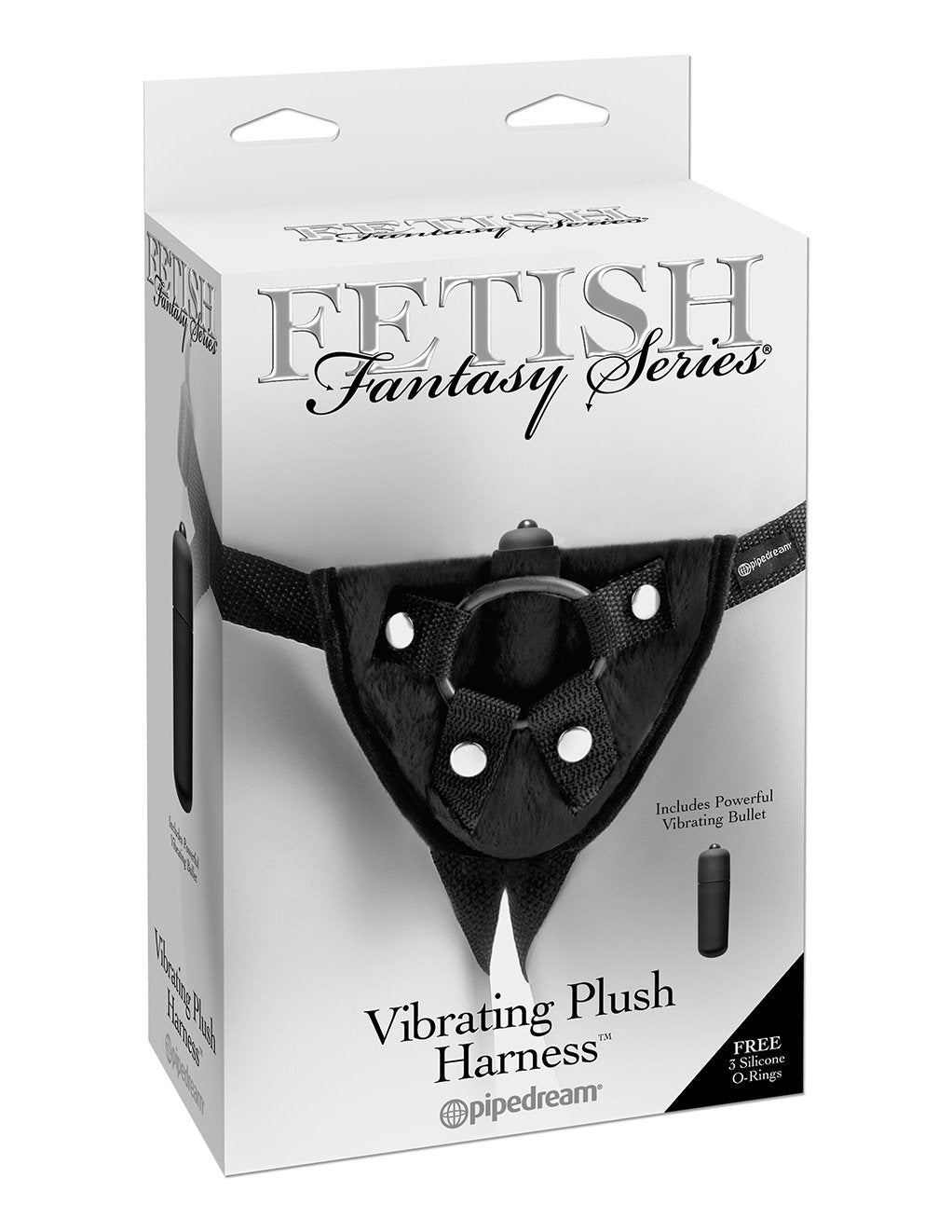 Fetish Fantasy Vibrating Plush Harness box