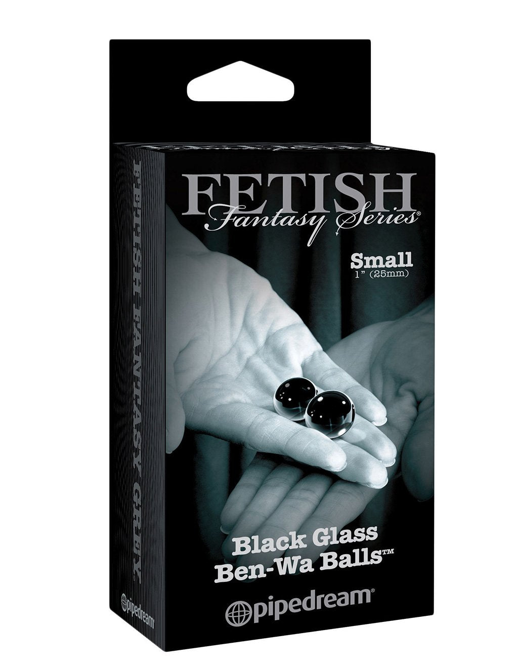 Fetish Fantasy Black Glass Ben-Wa Balls Small - Novelties - Kegel