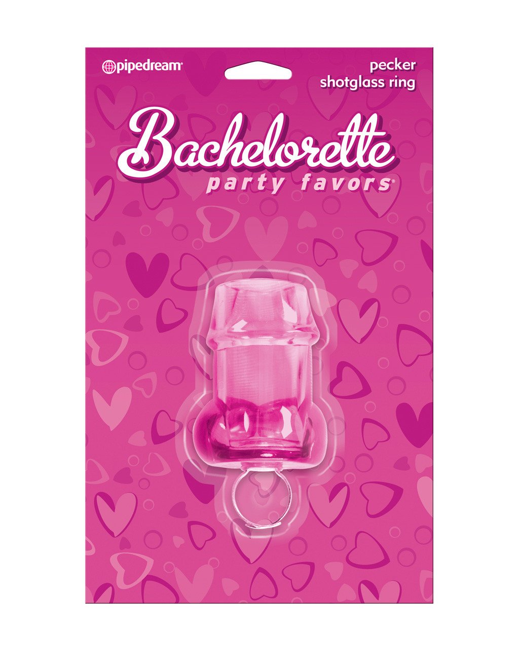 Bachelorette Pecker Shot Glass Ring - Party - Party Stuff