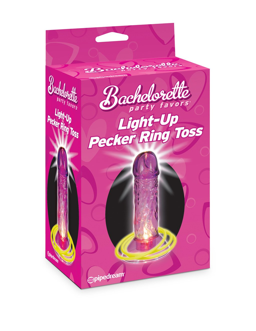 Bachelorette Light Up Pecker Ring Toss Game