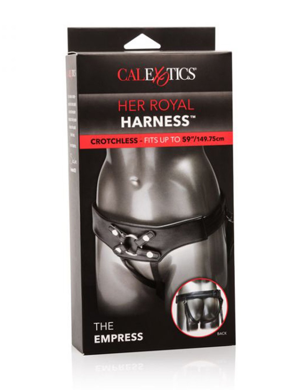 Cal Exotics Her Royal Harness The Empress package