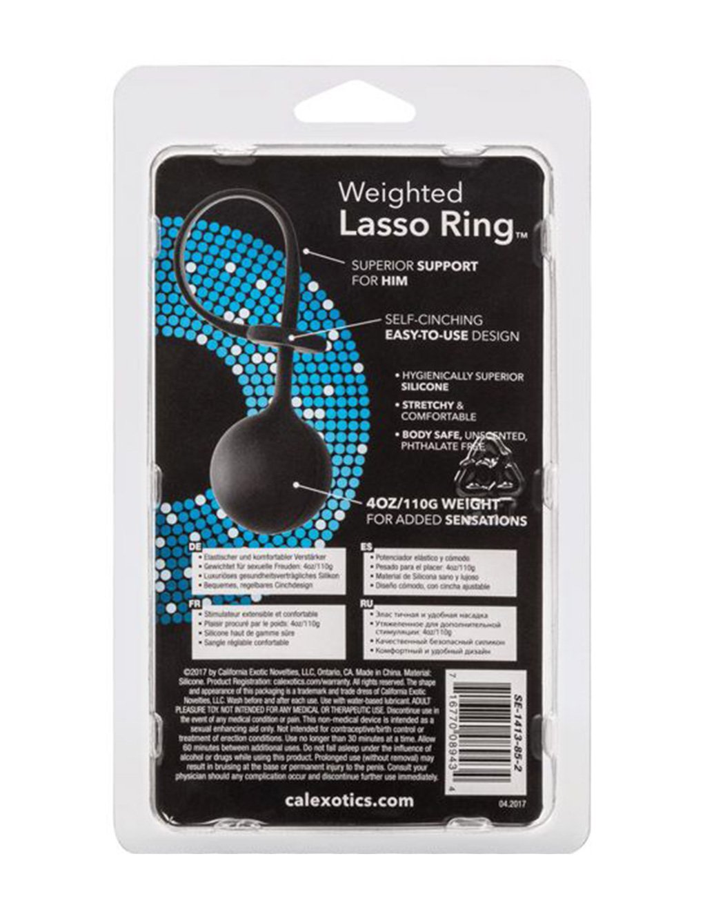 Cal Exotics Weighted Lasso Cockring - Novelties - Cockring