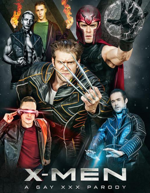 X-Men: A Gay XXX Parody - Adult DVD - All Male