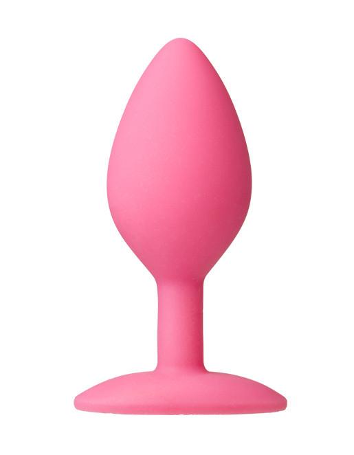 Doc Johnson Platinum Mini Spade Anal Plug Medium Pink