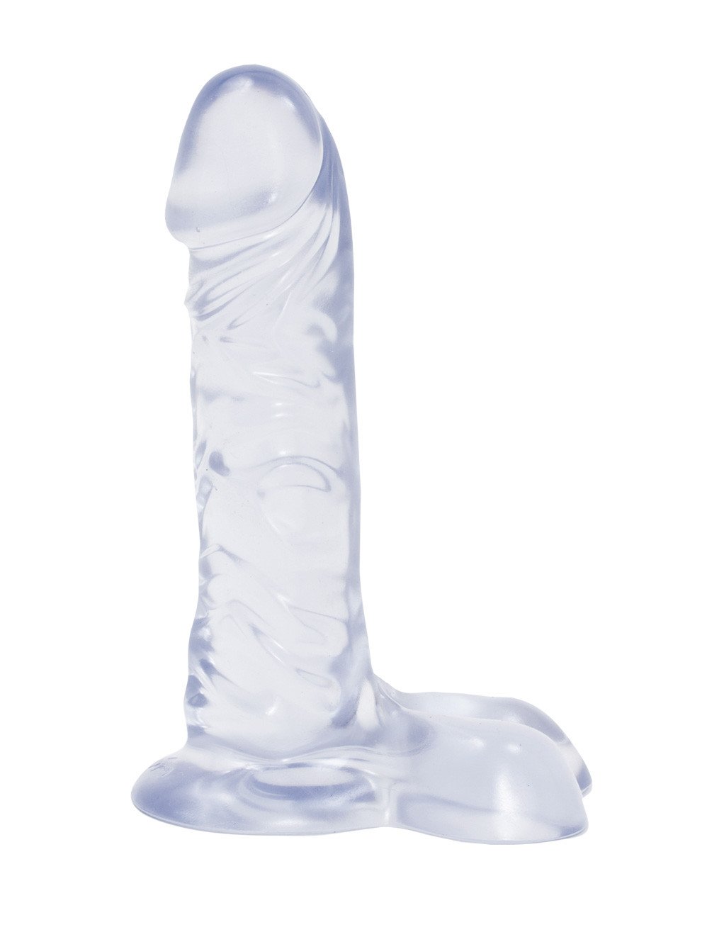 Doc Johnson Ballsy Jellie Cock Clear 7 Inch Front
