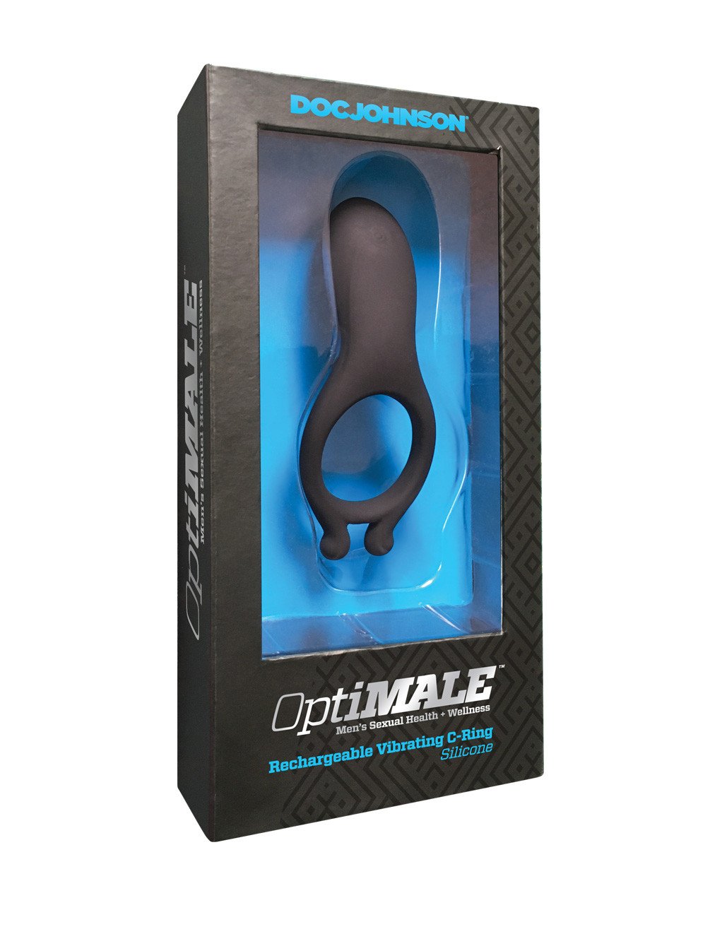 Optimale Rechargeable Vibrating Cock Ring Black Package