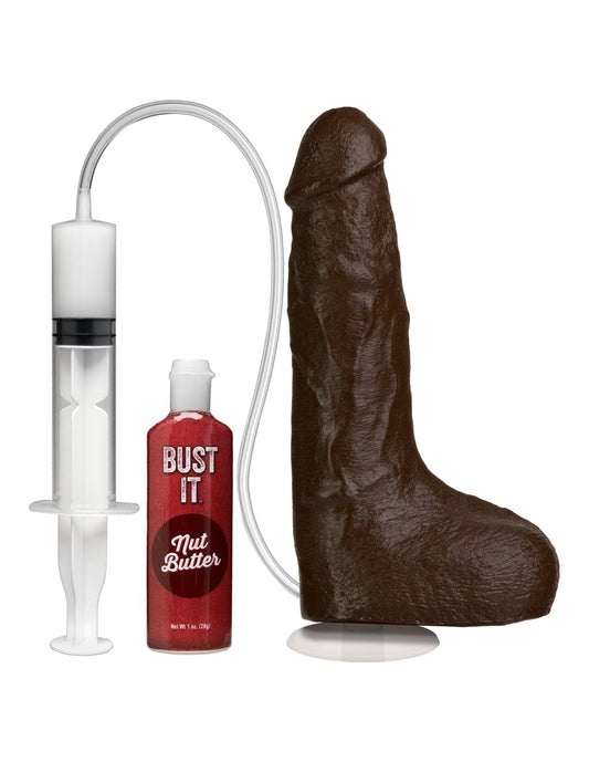 Vac-U-Lock Doc Johnson Bust It - Squirting Realistic Cock Chocolate
