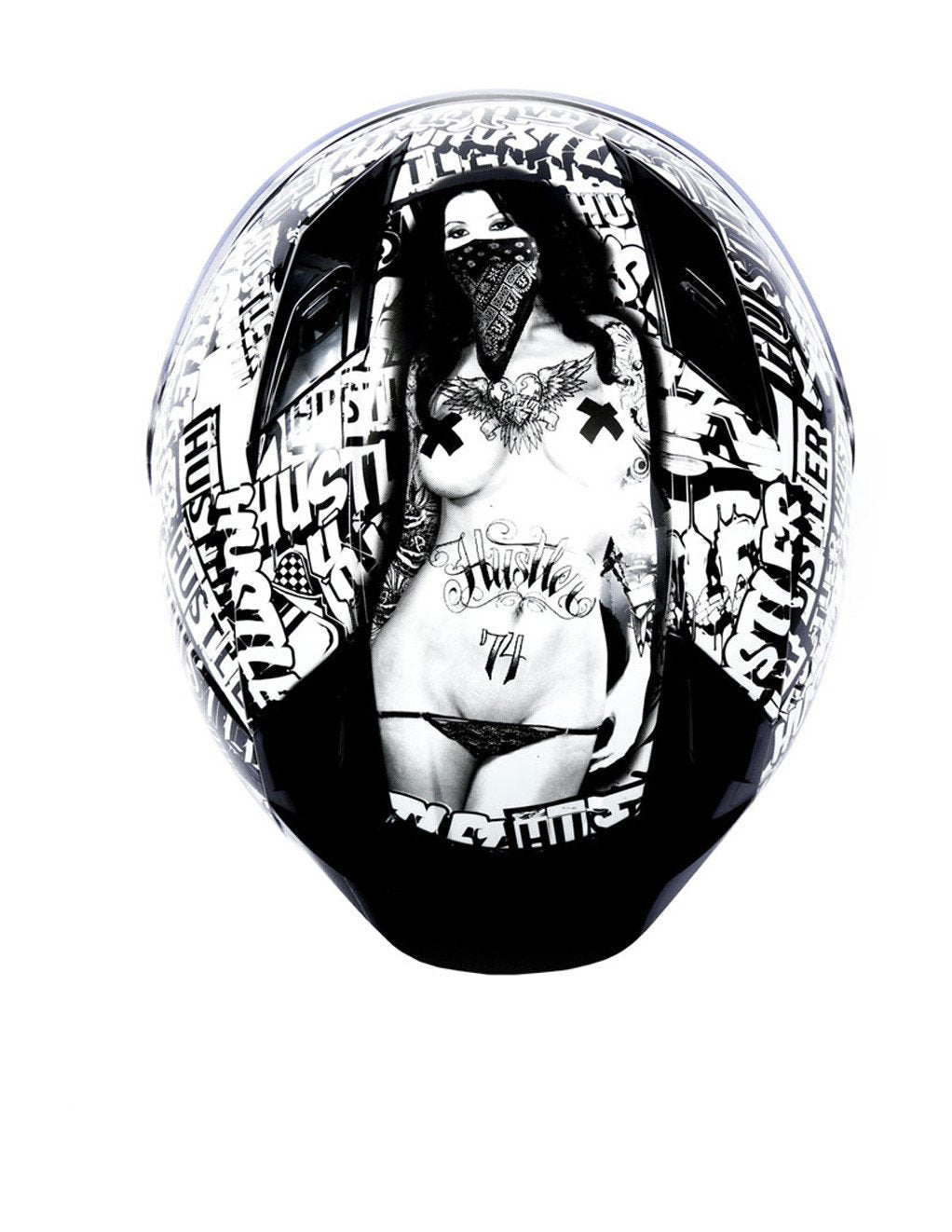 HUSTLER V3 STREET HELMET-XXL-
