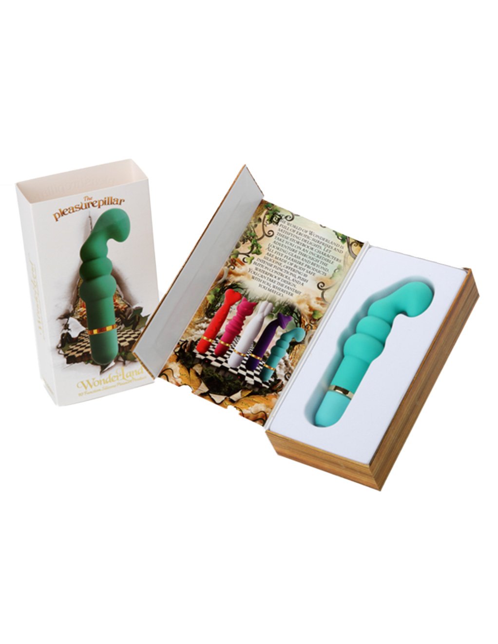 Wonderland by Doc Johnson Pleasurepillar Gspot Vibe - Novelties - G Spot