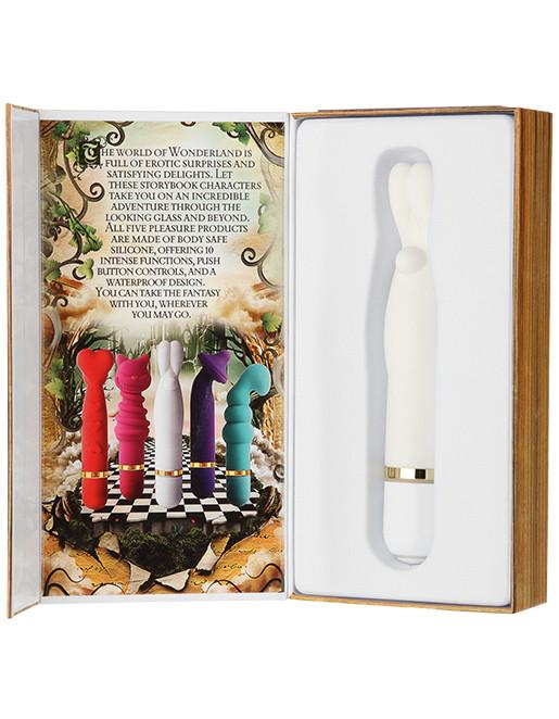 Wonderland by Doc Johnson White Wabbit Vibrator - Novelties - Massager