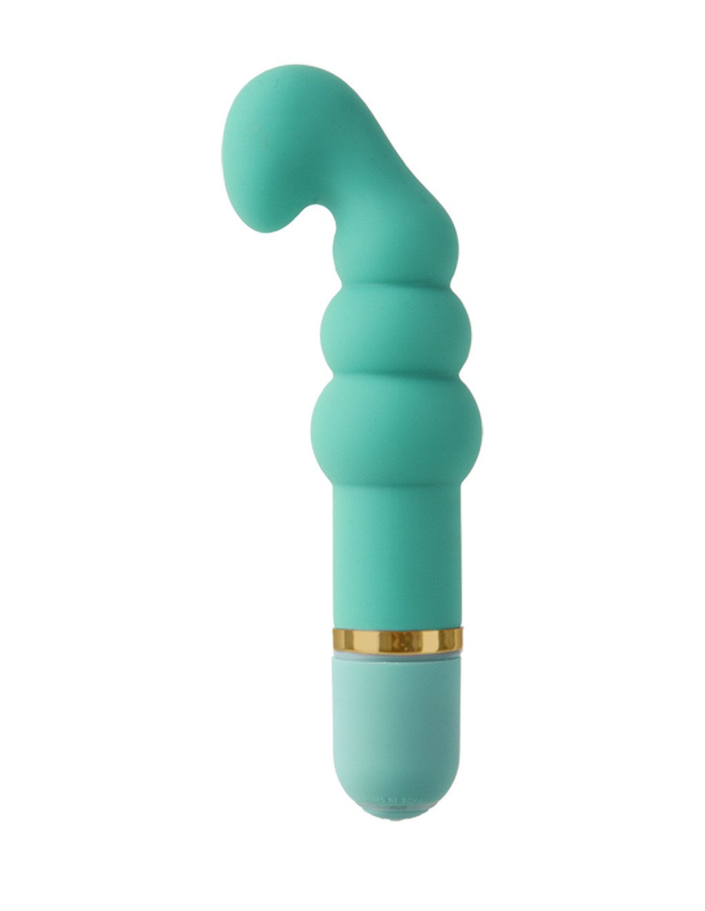 Wonderland by Doc Johnson Pleasurepillar Gspot Vibe Teal Front