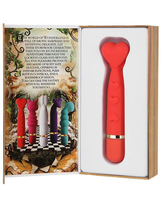 Wonderland by Doc Johnson Heavenly Heart Vibrator - Novelties - Massager