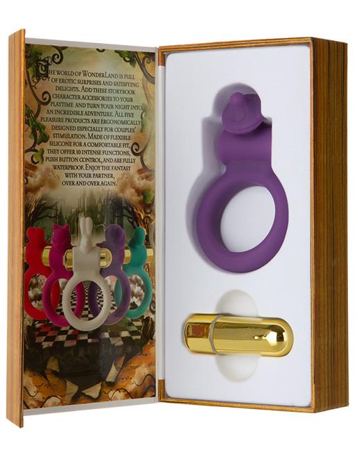 Wonderland by Doc Johnson Mystical Mushroom Cockring box open