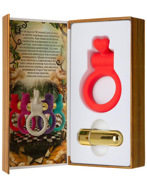 Wonderland by Doc Johnson Heavenly Heart Cockring open box