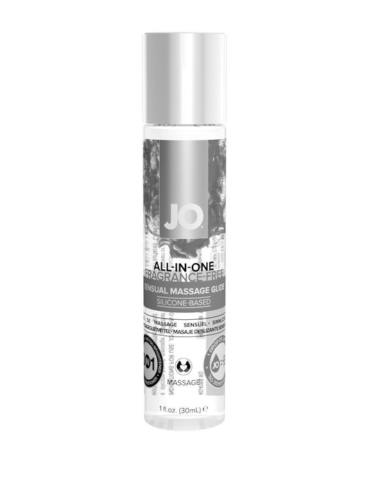 Jo All-In-One Silicone Sensual Massage Glide Frangrance Free 1oz