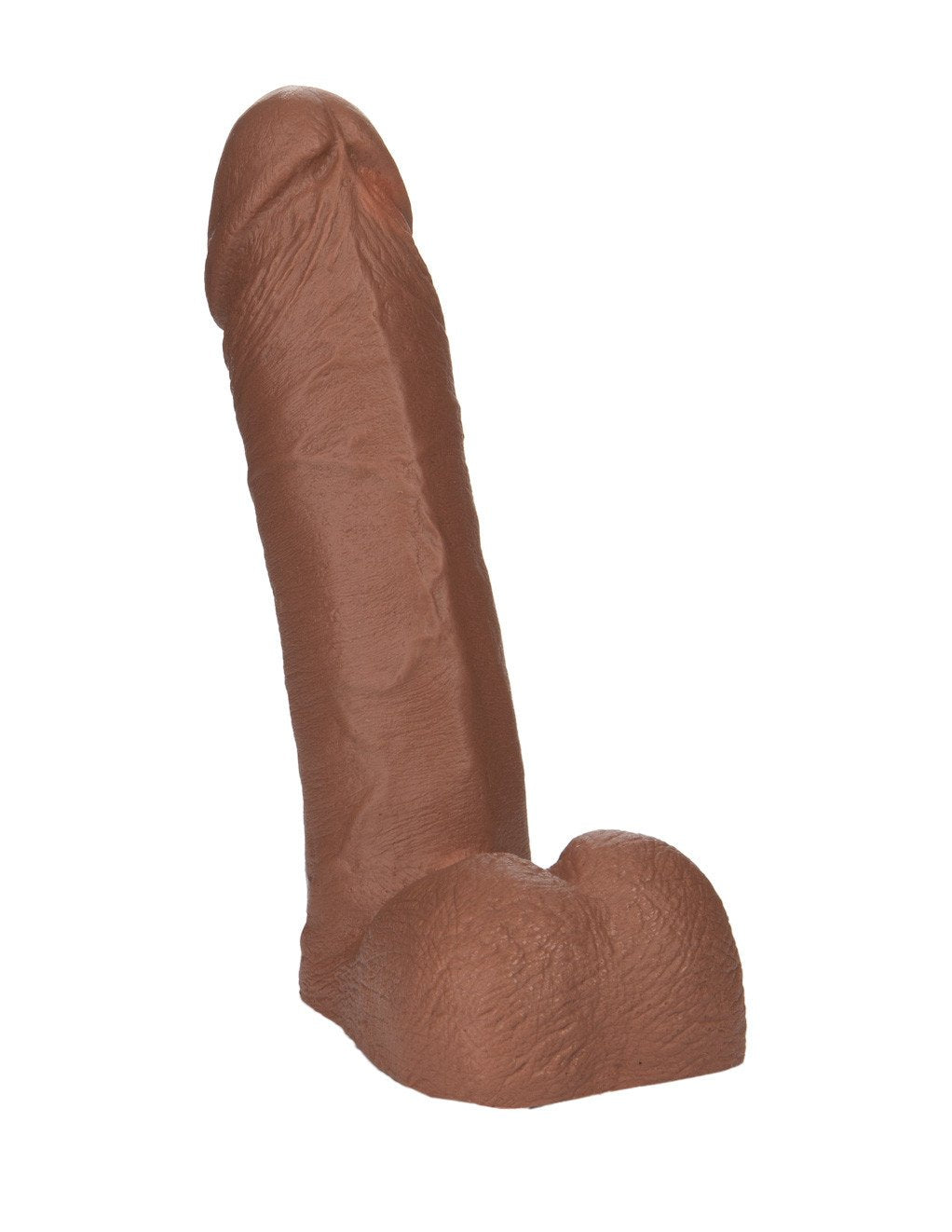 Vac-U-Lock 8 Realistic Brown Dildo Side