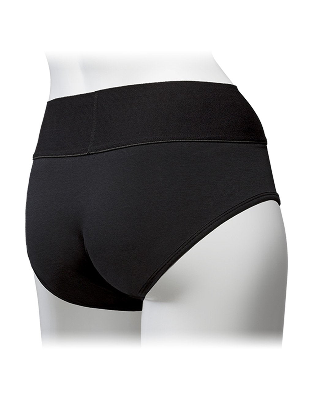 Vac-U-Lock Briefs Panty Harness with Plug back