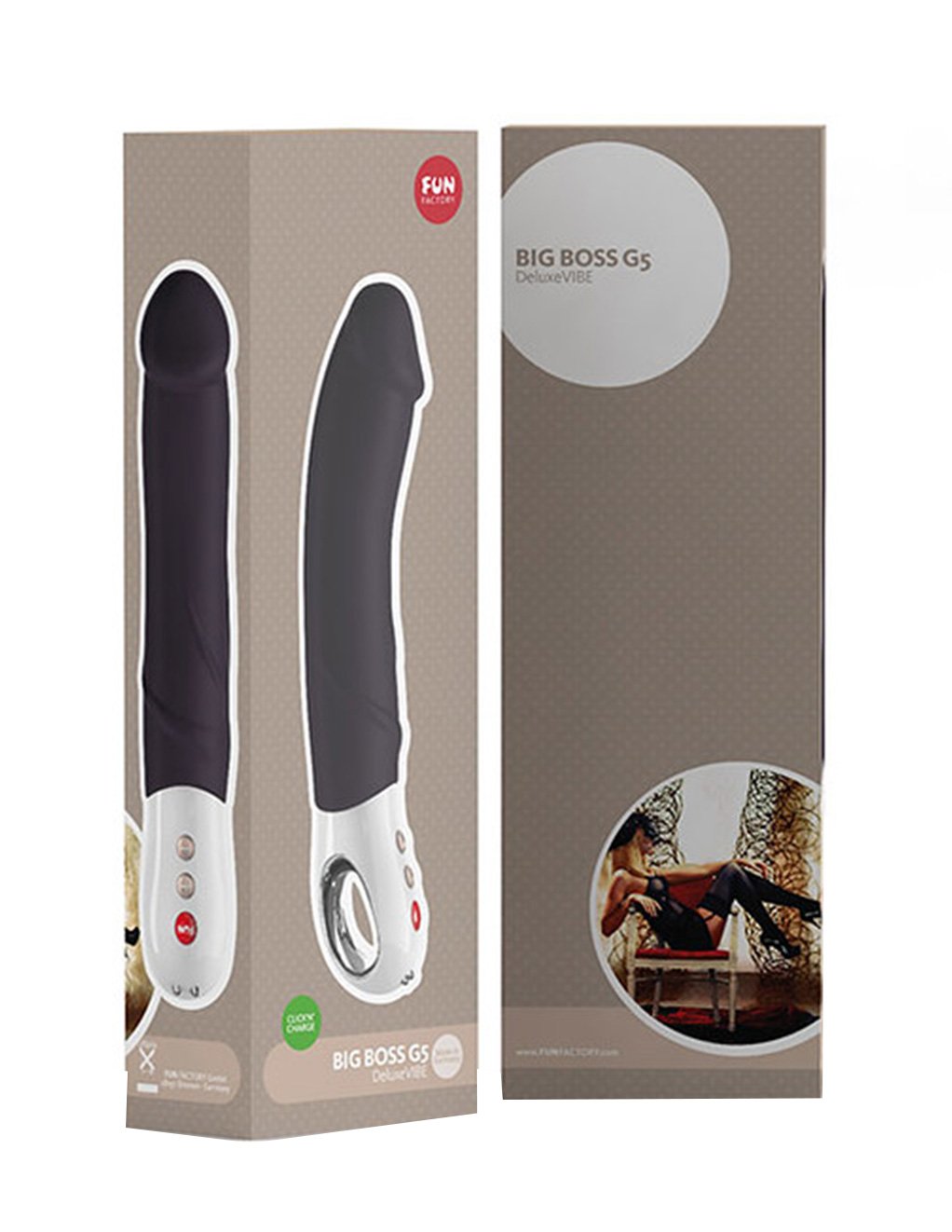 Fun Factory Big Boss G5 Vibrator Black - Novelties - Massager
